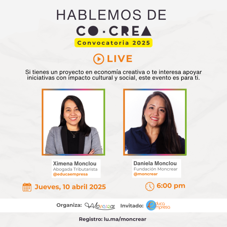 Hablemos de Cocrea: convocatoria 2025